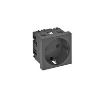 Lizdas p/t viengubas kanalui Rapid 45 juodas STD-D0 SWGR1 - OBO BETTERMANN
