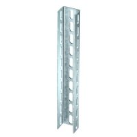 U profilis 3 pusių perforacija 70x50x200 Plienas karštai cinkuotas US 7 20 FT - OBO BETTERMANN (pavadinimas tikslinamas)