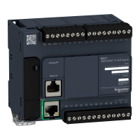 Valdiklis loginis 24IO 14DI/10DO 2AI 24V DC Ethernet PNP M221 Modicon - SCHNEIDER ELECTRIC