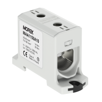 Gnybtas 150mm2 Cu/Al pilkas OTL150 - MOREK