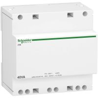Skiriamasis transformatorius 40VA 12/24V AC Acti9 - SCHNEIDER ELECTRIC