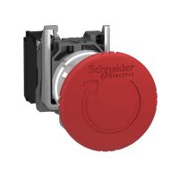 Mygtukas STOP su fiksacija grybo formos raudonas 1nc - SCHNEIDER ELECTRIC