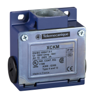 Korpusas galiniam jungikliui M20 1nc+1no metalinis ZCKM1H29 - TELEMECANIQUE