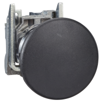 Mygtukas 1no be fiksacijos 22/40mm grybo formos juodas IP66 XB4 Harmony - SCHNEIDER ELECTRIC