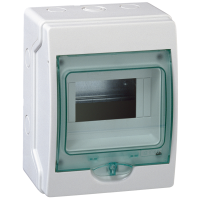 Skydelis v/t 6 (1x6) modulių IP65 skaidrios durys Mureva - SCHNEIDER ELECTRIC