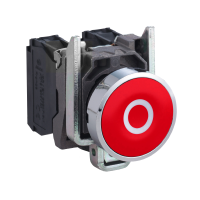 Mygtukas 1nc be fiksacijos 22mm raudonas "O" IP66 XB4 Harmony - SCHNEIDER ELECTRIC