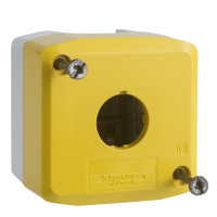 Dėžutė v/t 1 skylės 22mm IP65 geltona - SCHNEIDER ELECTRIC