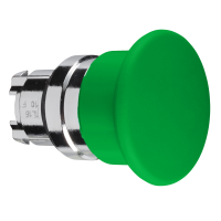Galvutė mygtukui STOP be fiksacijos 22/40mm grybo formos žalia ZB4 Harmony - SCHNEIDER ELECTRIC