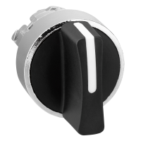 Galvutė perjungikliui 3 padėčių 22mm juoda be fiksacijos IP66 ZB4 Harmony - SCHNEIDER ELECTRIC