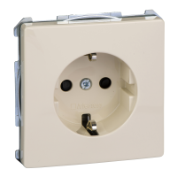 Lizdas p/t SCHUKO su apsauga nuo vaikų dramblio kaulo spalvos ANTIQUE - SCHNEIDER ELECTRIC