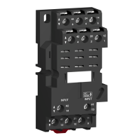 Lizdas tarpinei relei 3co RPM3 Harmony - SCHNEIDER ELECTRIC