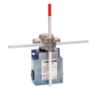 Jungiklis galinis M20 2x(2nc) 4 krypčių strypai 6mm XCKMR54D1H29 - TELEMECANIQUE