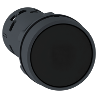 Mygtukas 1no+1nc be fiksacijos 22mm juodas IP65 XB7 Harmony - SCHNEIDER ELECTRIC