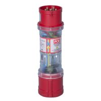Adapteris kištukas-lizdas CEE 5P 32A 400V srovės matavimui su fazių sekos indikacija - PCE