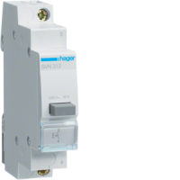 Jungiklis modulinis mygtukinis 1P 16A 1no 250V - HAGER