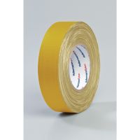 Juosta lipni medžiaginė geltona 19mmx50m HTAPE-TEX - HELLERMANN TYTON