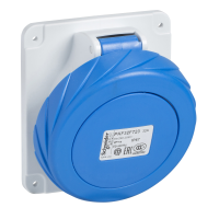 Lizdas CEE į/l 3P 16A 230V IP67 - SCHNEIDER ELECTRIC