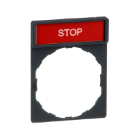 Laikiklis su lentele "STOP" - SCHNEIDER ELECTRIC
