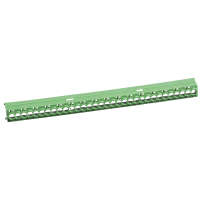 Gnybtų dangtelis geltonai žalias 16/22/32 skylių - SCHNEIDER ELECTRIC