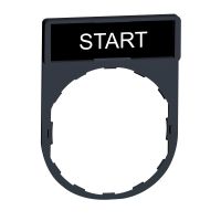 Laikiklis su lentele "START" - SCHNEIDER ELECTRIC
