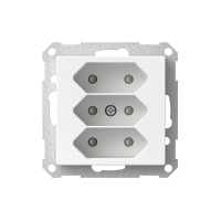 Lizdas p/t trigubas baltas Exxact - SCHNEIDER ELECTRIC