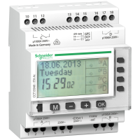 Laikrodis elektroninis metų 4 modulių 16A 4 kanalų ITA - SCHNEIDER ELECTRIC