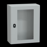 Skydas v/t 500x400x200mm IP65 metalinis S3D durys su stiklu - SCHNEIDER ELECTRIC