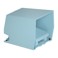 Jungiklis kojinis 1no+1nc su apsauga 1 kontakto mėlynas IP66 XPEM Harmony - SCHNEIDER ELECTRIC