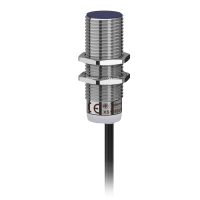 Jutiklis induktyvinis M18 L53mm Sn5mm 12-24V DC 3-laidis 1no PNP su 2m kabeliu XS118BLPAL2 - TELEMECANIQUE