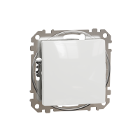 Perjungiklis p/t viengubas IP20 be rėmelio baltos spalvos 10A 250V SEDNA DESIGN - SCHNEIDER ELECTRIC