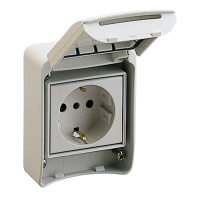 Lizdas SCHUKO į/l 16A 250V IP65 - SCHNEIDER ELECTRIC