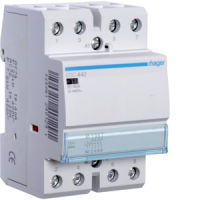 Kontaktorius 4P 40A 230V AC 4no 3 modulių - HAGER