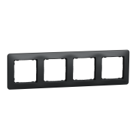 Rėmelis keturgubas IP20 antracito spalvos SEDNA DESIGN - SCHNEIDER ELECTRIC