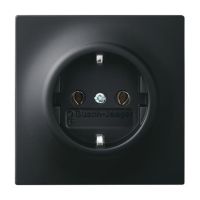 Lizdas p/t SCHUKO IMPULS juodos matinės spalvos 16A 250V 20EUC-775 - ABB