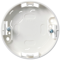 Dėžutė p/t apvali 83x22mm IP20 balta Renova - SCHNEIDER ELECTRIC