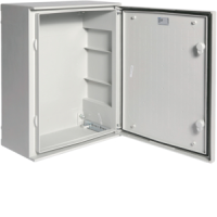 Skydas v/t 500x400x200mm IP65 poliesterio Orion (be montažinės plokštės) - HAGER