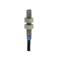 Jutiklis induktyvinis M5 L28mm Sn1mm 5-24V DC 3-laidis 1no PNP su 2m kabeliu XS1N05PA310 - TELEMECANIQUE