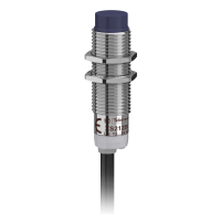 Jutiklis induktyvinis M12 L44mm Sn4mm 12-24V DC 3-laidis 1no PNP su 2m kabeliu XS212BLPAL2 - TELEMECANIQUE