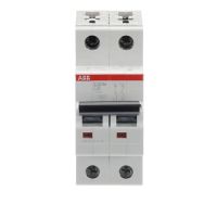 Automatas 2P 6A C 10kA S202M-C06 - ABB