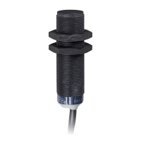 Jutiklis induktyvinis M18 L62mm Sn8mm 24-240V AC/DC 2-laidis 1no su 2m kabeliu XS4P18MA230 - TELEMECANIQUE