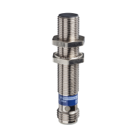 Jutiklis induktyvinis M12 L50mm Sn2mm 12-24V DC 3-laidis 1no PNP M12 4-kontaktų jungtis XS512B1PAM12 - TELEMECANIQUE