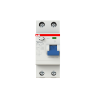 Relė srovės nuotėkio RCCB 2P 25A 30mA AC-tipas F202AC-25/0.03 - ABB