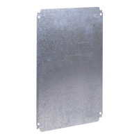 Plokštė montažinė 400x400 - SCHNEIDER ELECTRIC