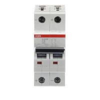 Automatas 2P 6A C 10kA S202M-C06UC - ABB
