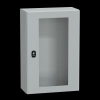 Skydas v/t 600x400x200mm IP66 metalinis su stiklinėmis durimis S3D Spacial - SCHNEIDER ELECTRIC