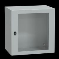Skydas v/t 600x600x400mm IP66 metalinis su stiklinėmis durimis S3D Spacial - SCHNEIDER ELECTRIC