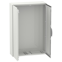 Skydas 1800x1600x400mm IP55 su montažine plokšte dviejų durų SM Spacial - SCHNEIDER ELECTRIC
