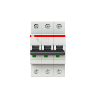 Automatas 3P 63A D 6kA S203-D63 - ABB