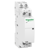 Kontaktorius 2P 16A 12V AC 2no 1 modulio ICT Acti9 - SCHNEIDER ELECTRIC