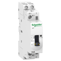 Kontaktorius 2P 16A 230V AC 1no+1nc 1 modulio 50Hz iCT Acti9 - SCHNEIDER ELECTRIC